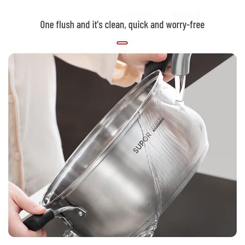 Supor 304 Stainless Steel 2-Layer Universal Steamer Pot