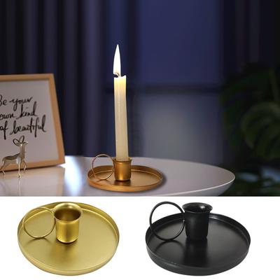 Kerzenständer Kerzen Schwarze Eisenornamente für die Vintage-Ornamente Teetassen-Ornamente LED-Stumpenkerzen Haushaltsschmuck Wohnakzente Dekor
