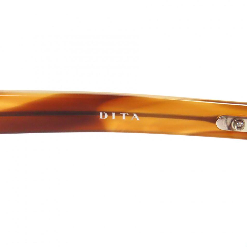 Very Good DITA Glasses FOLSOM Wellington Frame Mud Brown DRX-2069 Used
