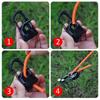 Regolatore Auto-bloccante per Corda in Lega di Alluminio 2-10mm Tenditore Telo Tenda Strumento da Esterno