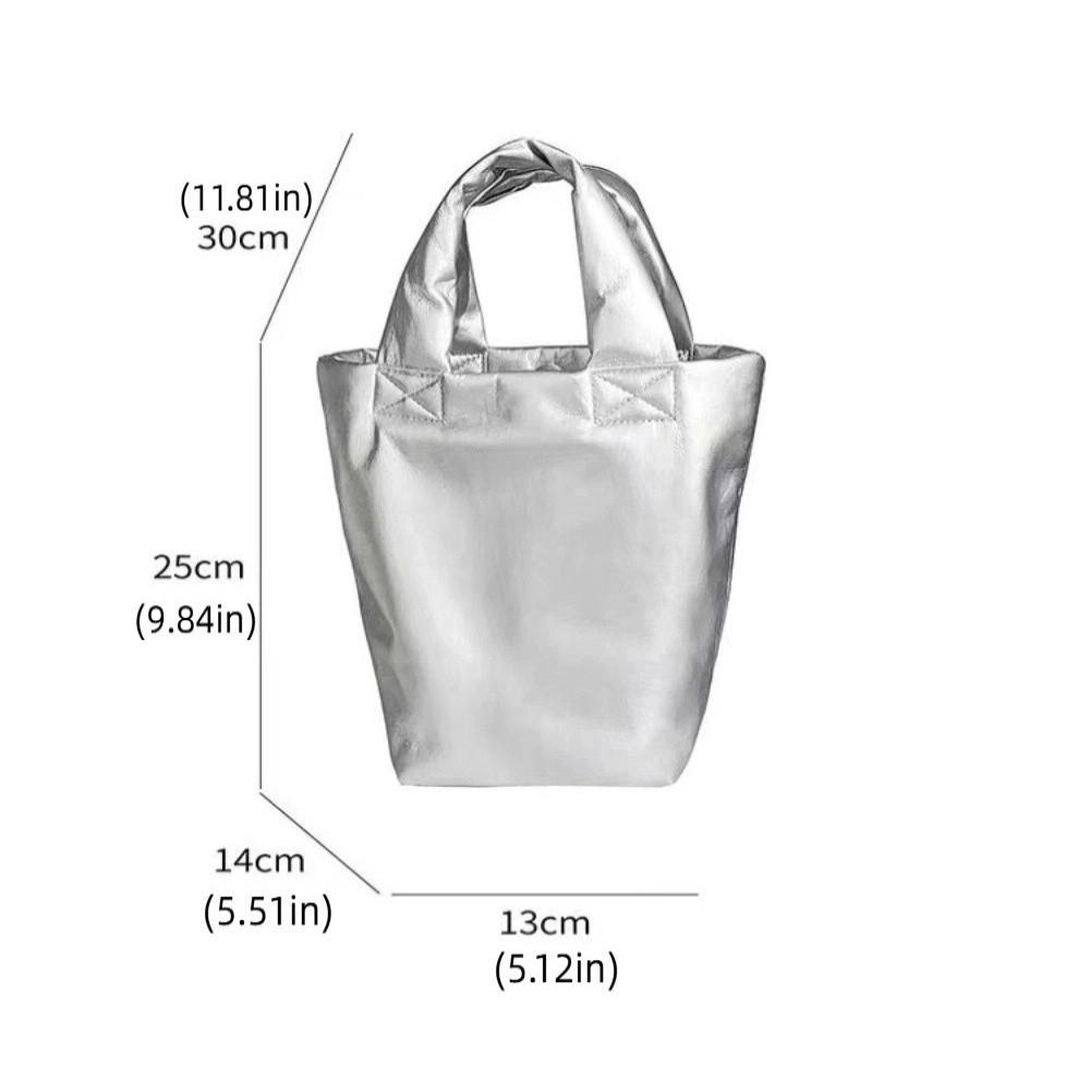 Elegant Bucket Bag Large Capacity Women's Tote Bags Ins Soft Leather Handbag Outdoor