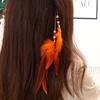 Vintage Kopfbedeckung Feder Kopfschmuck Haarspange Boho Stil Haarband Feder Stirnband Mädchen
