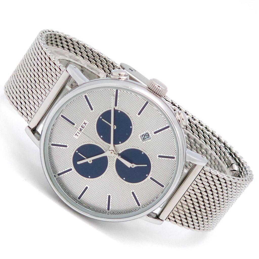 Used Good quality TIMEX Fairfield TW2R97700 Chronograph QZ operation item