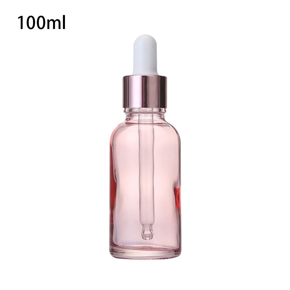 1Pcs Refillable Dropper Bottle Clear Glass Perfume Dispenser Empty 5ml 10ml 15ml 20ml 30ml 50ml 100ml Serum Oil Bottle