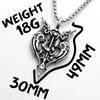Viking Raven Men Necklaces Stainless Steel Sword Pendant Chain Women Punk Fashion Jewelry New in Accessories Gifts