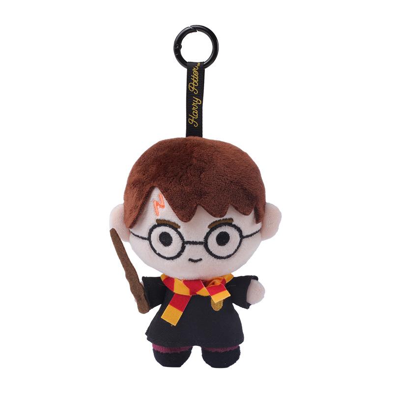 Harry Potter Hedwig Plush Keychain Coin Purse Earphone Bag Cute Cartoon Doll Gift