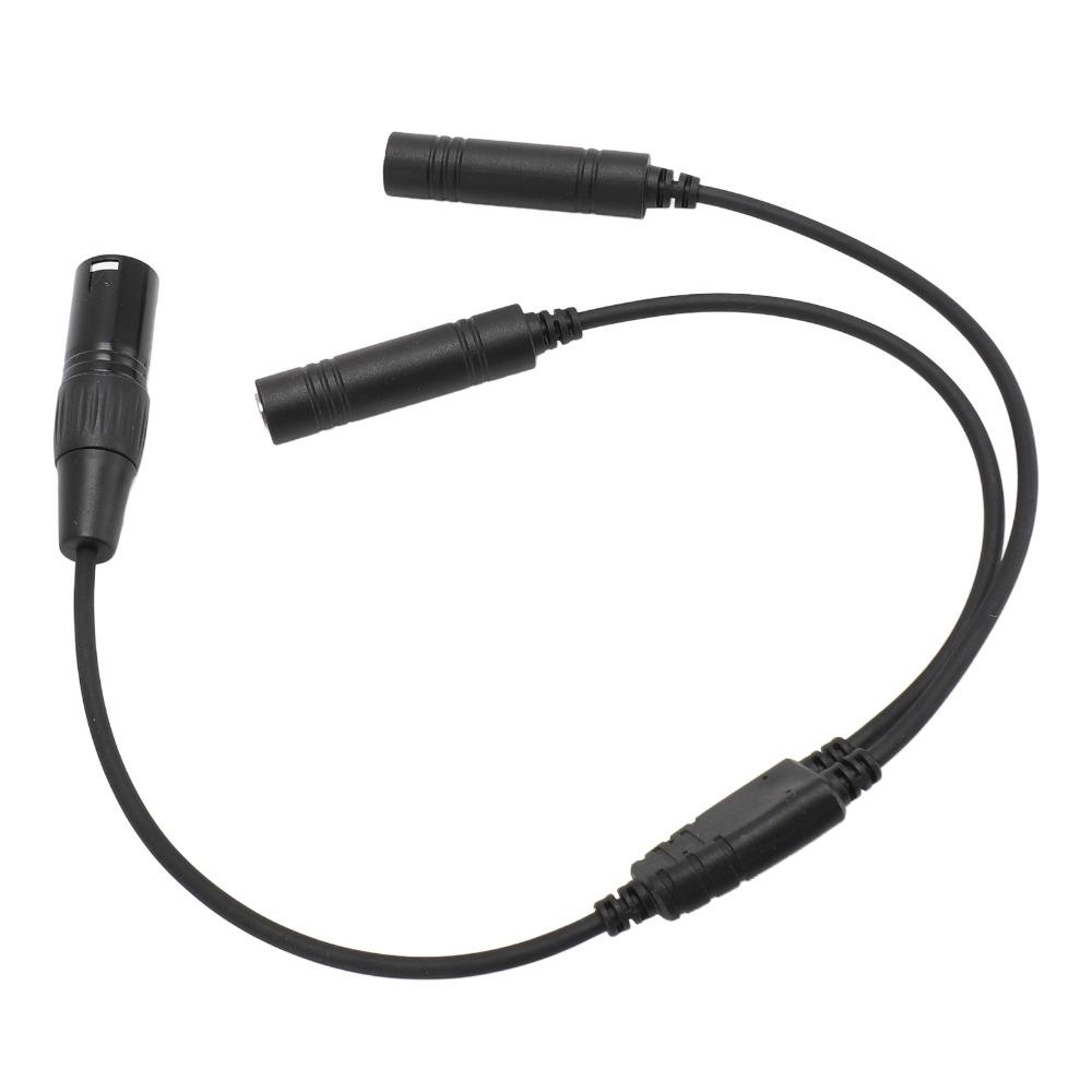 Dual Plug GA Dual Plug Adapter for Airbus 5 Pin XLR Adapter for PJ-068/PJ-055 General Aviation