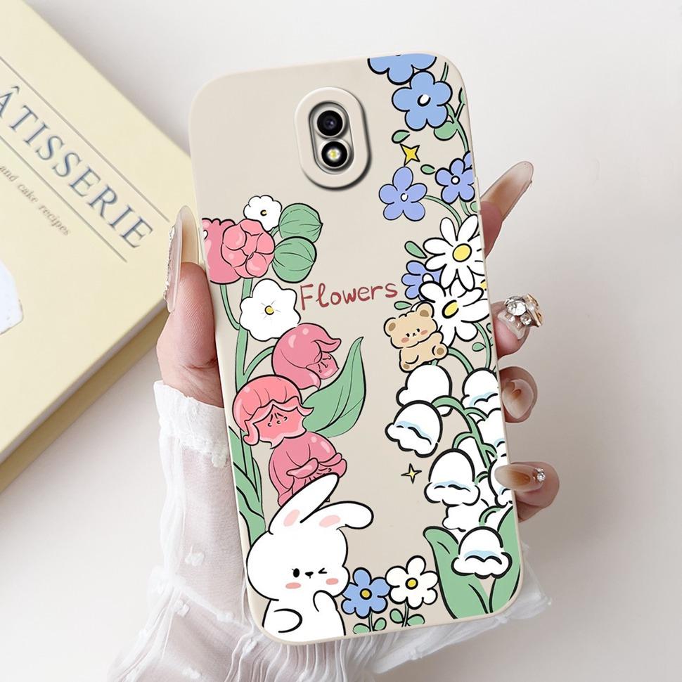 Cute Panda Cover For Samsung J7 2017 Case SM-J730F Silicone Soft TPU Fundas Phone Case For Samsung Galaxy J7 2017 Coque Bumper