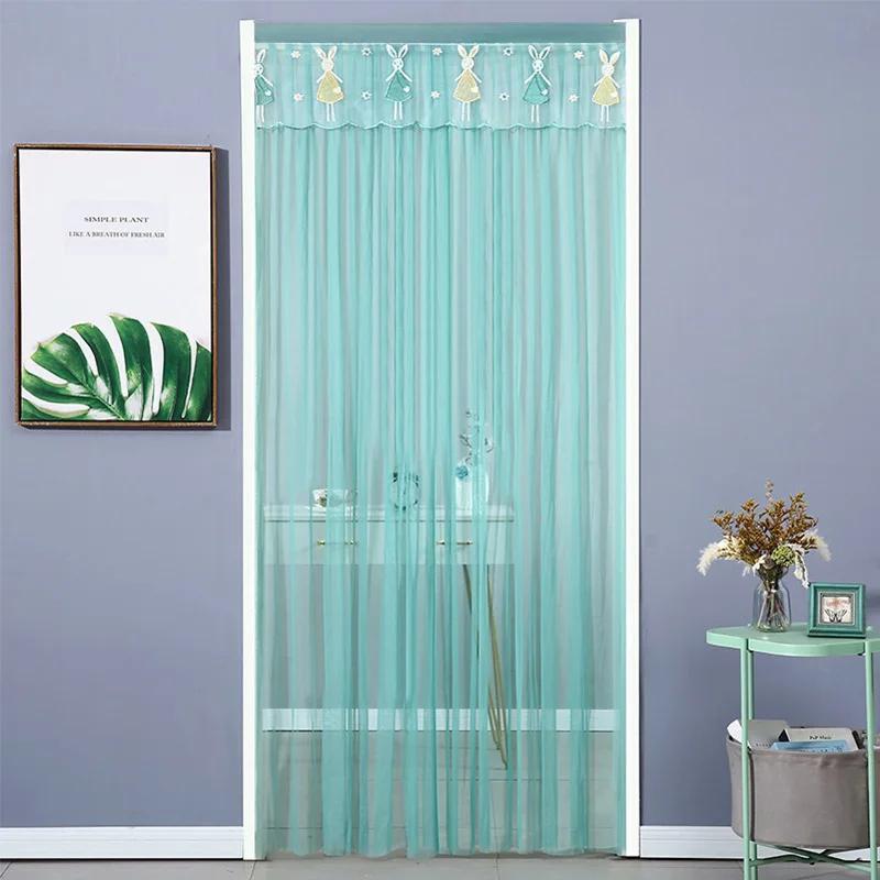 No-punch Anti-mosquito Door Mesh Curtain Summer Mosquito Proof Door Curtain Self-adhesive Mosquito Proof Net Bug Screen No Punching Door Curtain