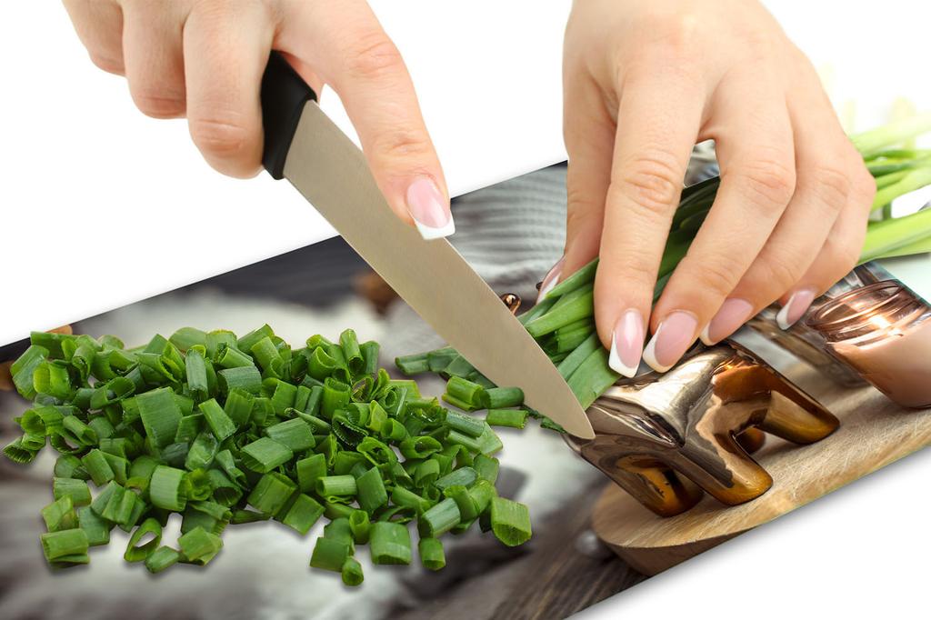 Glass Board Cutting Board 52X30 Christmas