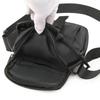 Borsa a tracolla impermeabile da uomo, borsa a tracolla verticale leggera, piccola borsa