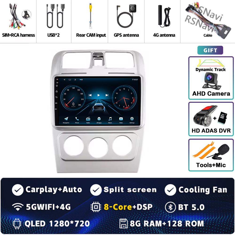 9" Android 14 Carplay Car Radio for CHANGAN CX30 2011 - 2012 Multimedia Video Player Navigation GPS Stereo 2Din DVD WIFI+4G Auto