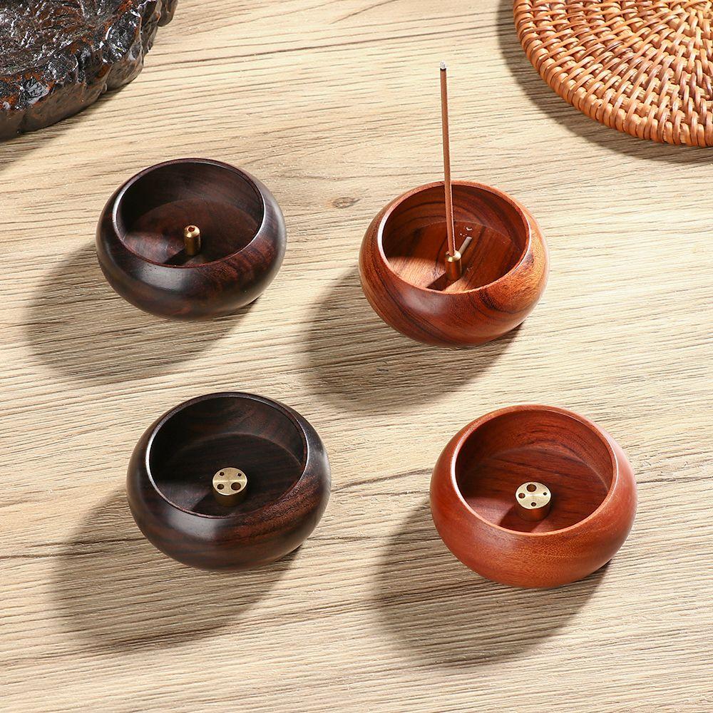 

Ornaments Home Desk Wooden Censer Incense Vintage Stick Holder Incense Burner