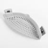 Silicone Clip On Strainer for Pots And Pans High Temperature Resistant Quick Draining Rack with Leak-Proof Holes Easy To Clean Kitchen Colander