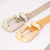 Szerokość 3,3 cm Modny pasek z klamrą na szpilkę Cienki damski metalowy dodatek do spódnicy koszuli Pasek do talii Wszechstronny łańcuszek łańcuszek do talii