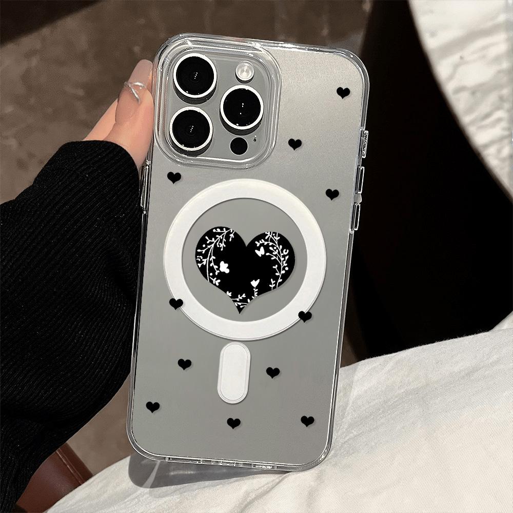 Magnetisk telefondeksel for iPhone 11 12 13 iPhone 13 14 15 Pro 15 16 Pro Max Samsung A15 A16 A25 A26 A55 A56 S25 S24 S22 S23 Ultra S25 Edge