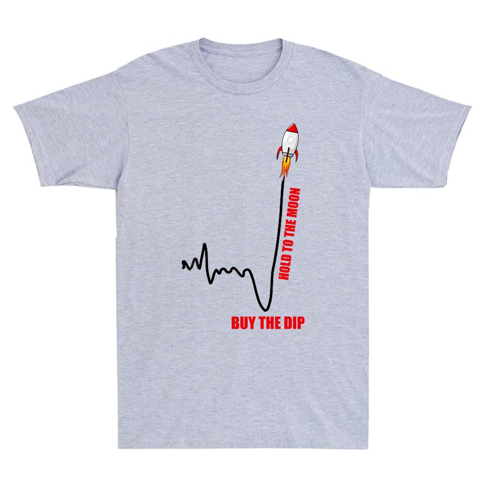GME Stock A.M.C Hold to the Moon Buy the Dip Stock Market Unisex's T-Shirt Black