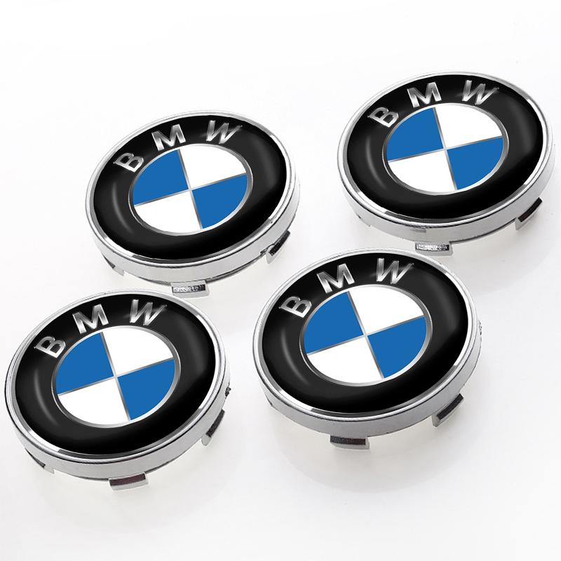 4 stk 60MM Bilhjul Senter Navkapsel Biltilbehør For BMW M Performance E53 E60 E61 E62 E70 E71 E83 E84 E87 X2 X3 X4 X5 X6