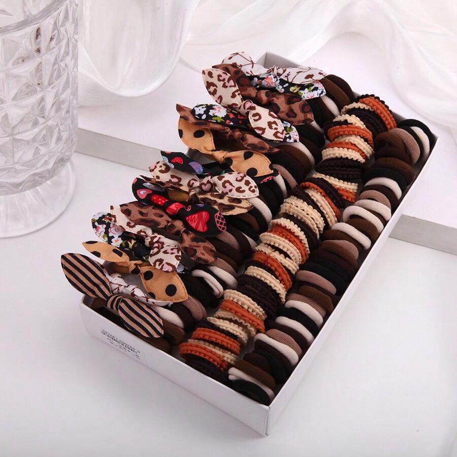 Children's Hair Accessories Gift Set: Hair Clips, Hairpins, Baby Ties, and Princess Hair Ropes