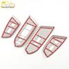 CRV 17-21 Decorative Glass Lift Frame Window Armrest Switch Sticker