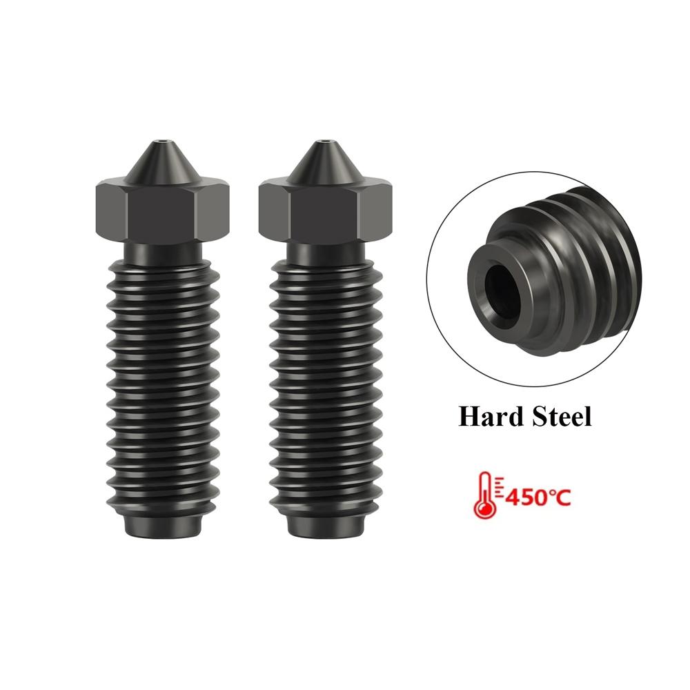 Upgrade 24V 60W Hotend Kit For Anycubic Kobra 2 Plus/2 Max/2 Neo/2 Pro 3D Printer Head Brass Hard Steel Volcano Nozzle 0.2 0.4