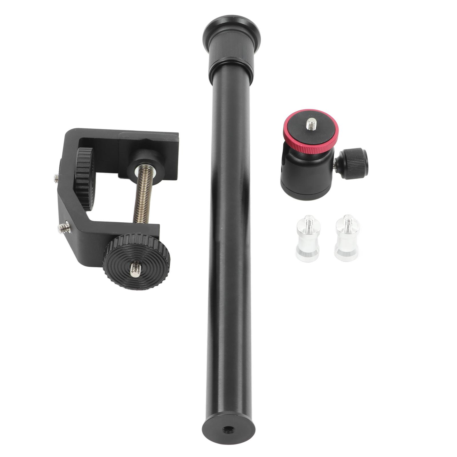 

C-образный зажим для крепления камеры на столе с 14-дюймовым отверстием для винта, регулируемый удлинитель для камеры