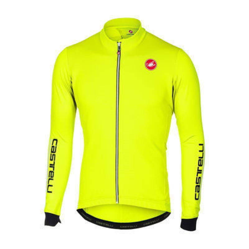 Fleece Thermal Cycling Jersey Winter Road Mountain Biking Unisex Warm Long Sleeve Bike Top