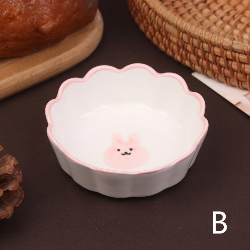 

Ceramic Condiment Dishes Japanese Style Plates For Soy Sauce Vinegar Spices, Microwave Dishwasher Safe For Home Kitchens B