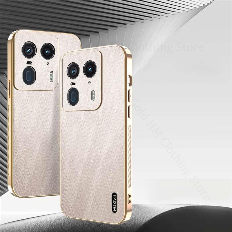 

Для Motorola Edge 50 40 Neo Золотой шелковистой текстуры кожаный телефон гальванизированный чехол для Moto G85 G75 G55 G35 E14 E13 6D гальванизированная крышка For Moto E14 золотой