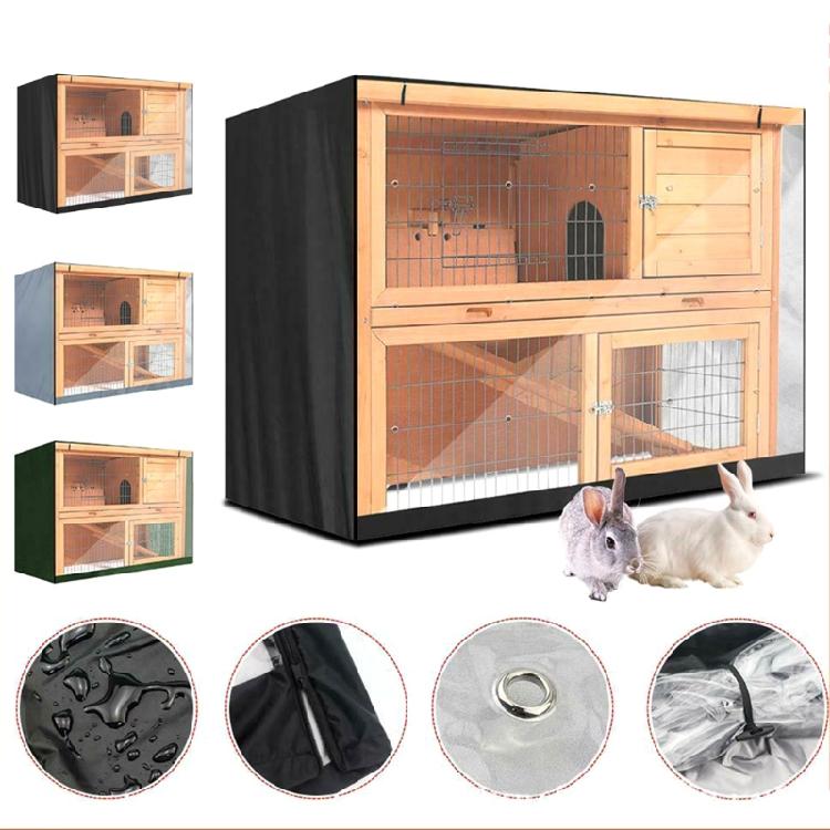 Cubierta Ligera de Tela Oxford para Jaula de Conejo Mascota para Jaulas de Alambre para Mascotas de 7x7x14 pulgadas