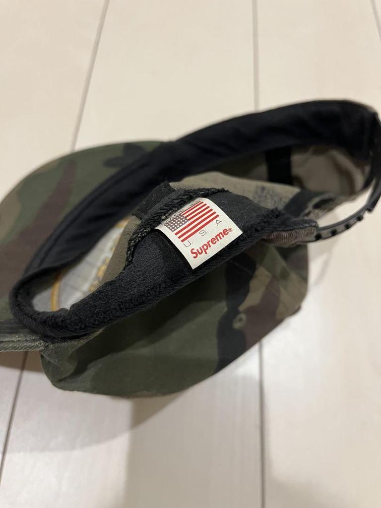 [USED] Supreme 90s Camouflage Cap (Same-day shipping available)