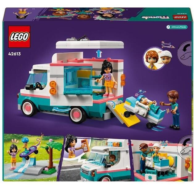 Конструктор LEGO Friends 42613 Скорая помощь больницы Heartlake