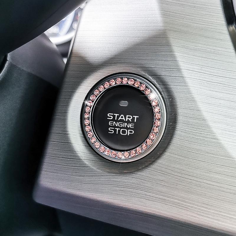 Diamond Car Key One-Button Start Ring - VIP DAD Edition.