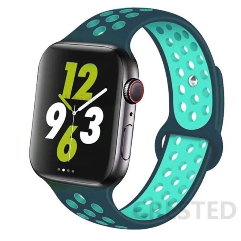 Silicone band For Apple Watch 11 strap 44mm 40mm 45mm 41mm 42mm 46mm correa bracelet iWatch Series 10 8 SE 3 6 7 9 Ultra 2 49mm