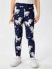 Girls Unicorn Printed Leggings Yoga Pants, Stretchy Opaque Activewear for School & Sports, Kids 3T-7Y