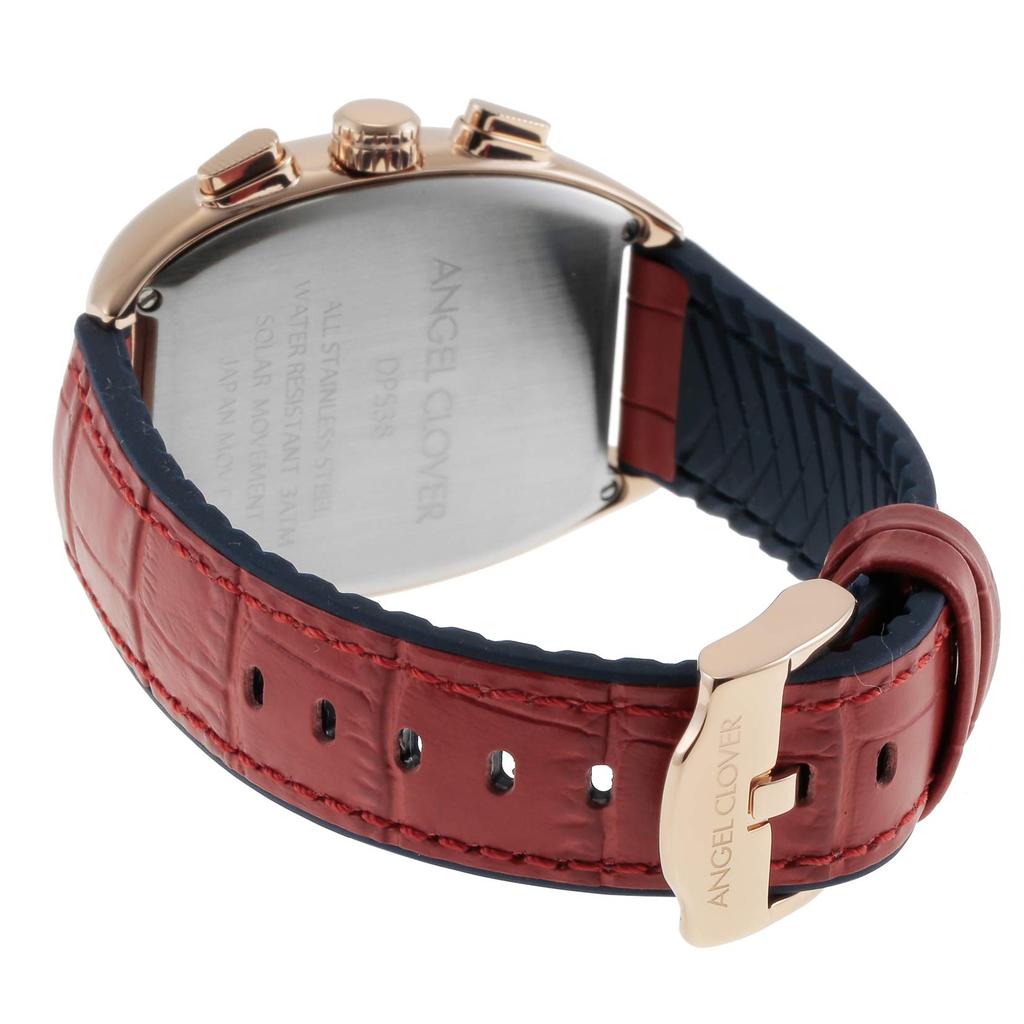 Angel Clover DOUBLE PLAY SOLAR Rot DPS38PRE-RE Herrenuhr,