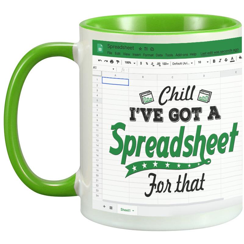 Freak In The Sheets Excel Ceramic Coffee Mug Water Cup Lent Job