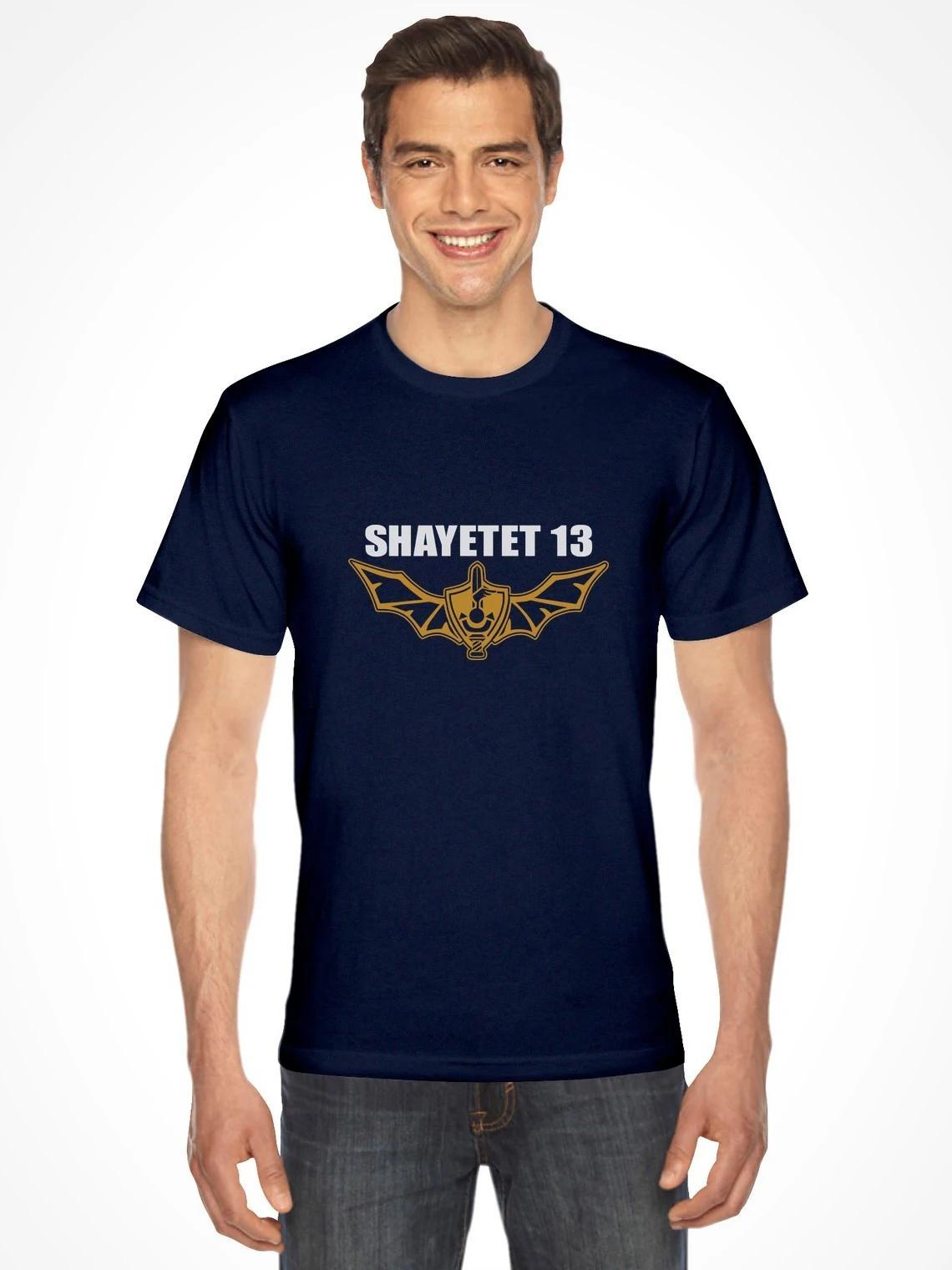 

Shayetet 13 Israel Defense Forces Special Forces TShirt Short Sleeve Casual 100 Cotton ONeck Summer Mens Tshirt Size S3XL 4XL