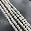 1String, White Natural Freshwater Pearls, Edison Pearls Beads, 9-11mm, for DIY Necklace Bracelet Accessories, Jewelry Making, Mother's Day Gifts, 36cm