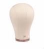 Canvas Mannequin Head for Wig Display and Styling 21.5 Inch Skin Tone
