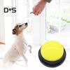 Tlačítko pro hlasový záznam, interaktivní tlačítko pro psa pro komunikaci s domácími mazlíčky, bzučák pro výcvik mluvení s 30sekundovým záznamem pro psy a kočky