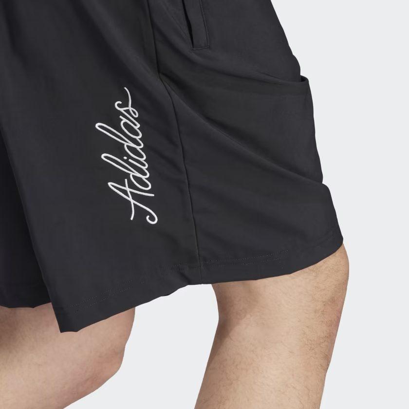 adidas SCRIBBLE Casual Shorts Men's Black Moderate IJ6446