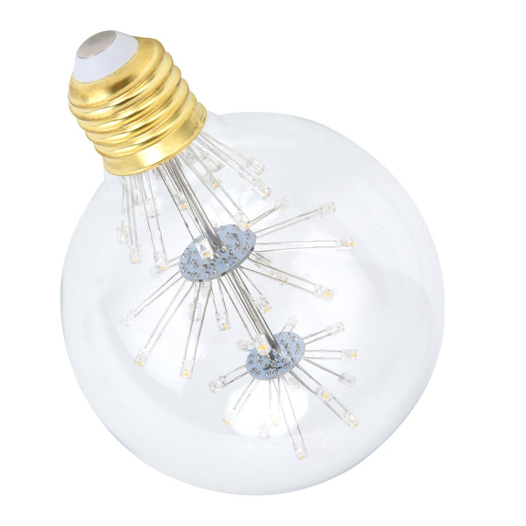 Antique LED Light Bulb 3W G95 E27 Globe Round Bulb for Festive Decoration 85?265V Warm Light