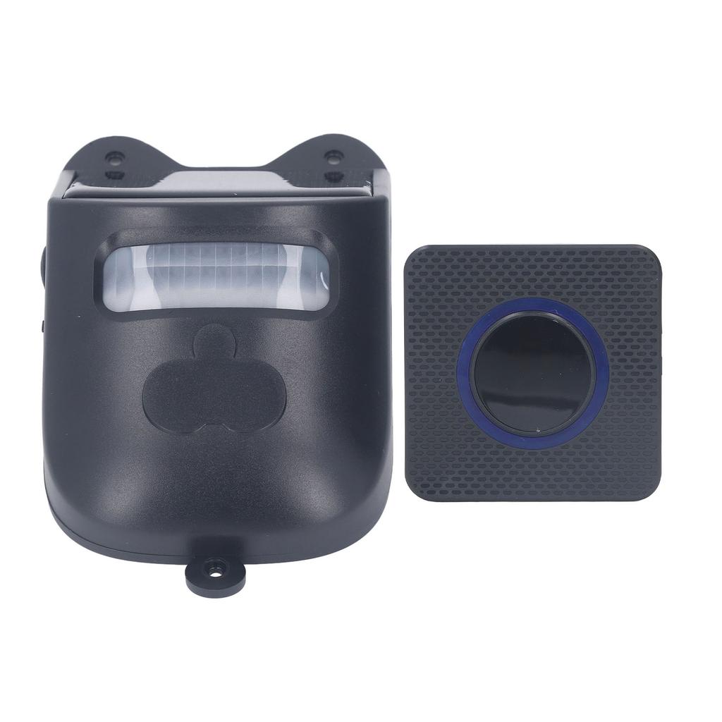 Солнечный дверной звонок инфракрасный беспроводной датчик движения сигнализация дверной звонок для ферм кемпингов домов садов