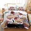 3D Printed Steins Gate Kurisu Makise Bedding Set for Boys Girls Duvet Cover Twin Queen King Full Single Double Sizes