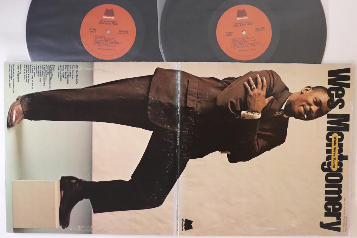 

LP Record WES MONTGOMERY - While We re Young MSP47003 MILESTONE 1973 US Jazz Used
