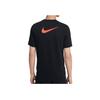 Nike Sports Lifestyle Series High-Performance Basketball Round Neck Breathable Fashion Sports Short Sleeve T-Shirt Men Tops Black CI9084-010