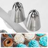 Food Grade Stainless Steel Piping Tip Large Pastry Nozzles Icing Piping Tips Cream Rose Cake Decorating Cupcak KitchenBakingTool