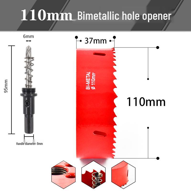 Woodworking Bi-metal Hole Saw for Gypsum, PVC, and Plastic