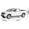 Toyota Tundra Pickup-Trucks im Maßstab 1/32, Druckguss-Autos, Modellspielzeug, Zinklegierungsspielzeug mit Ton und Licht, Rückzug, Geburtstagsgeschenke für Kinder